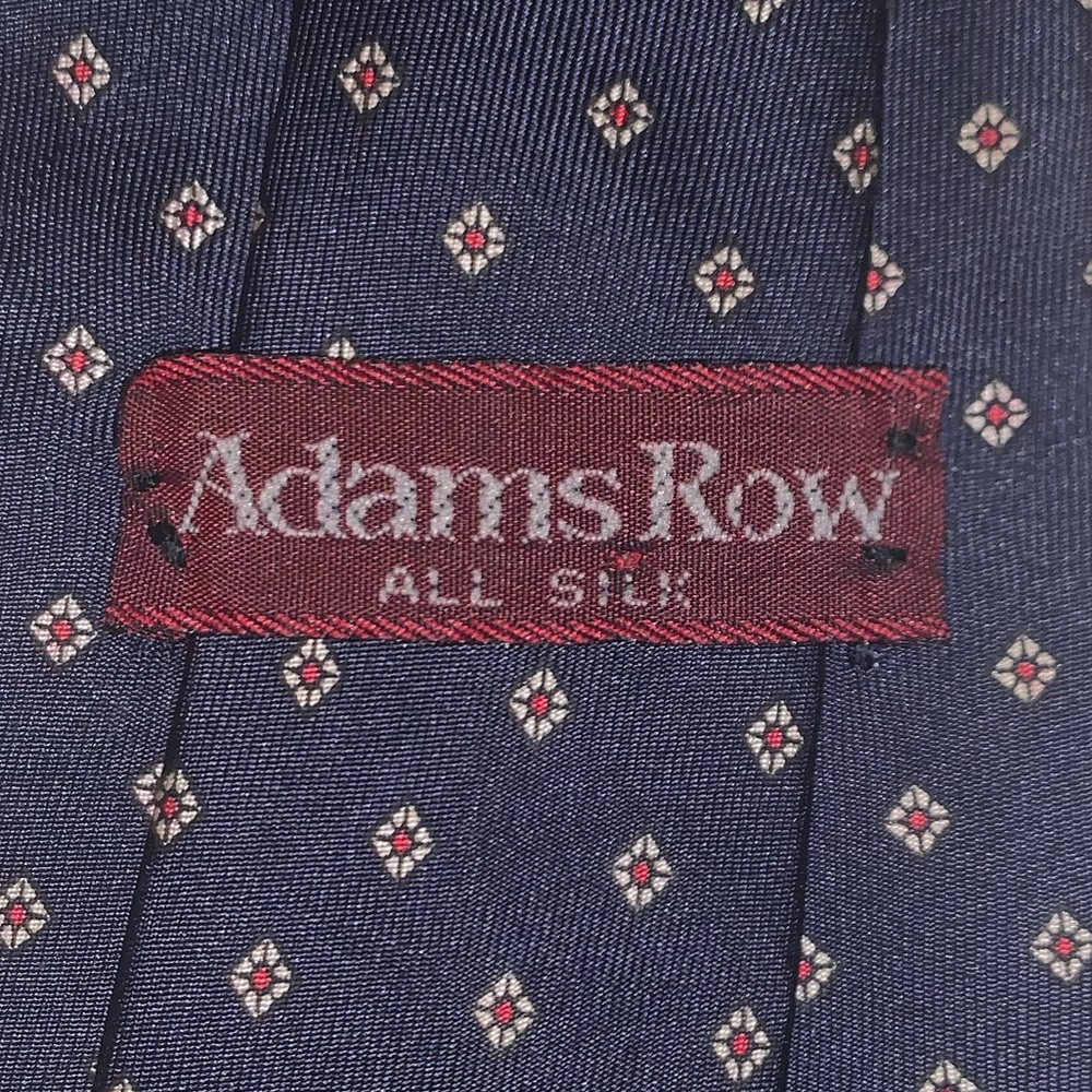 Vintage Adams Row silk tie